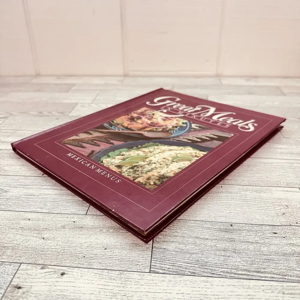 1984 Mexican Menus Great Meals in Minutes Time-Life Books Cookbook HC Vtg